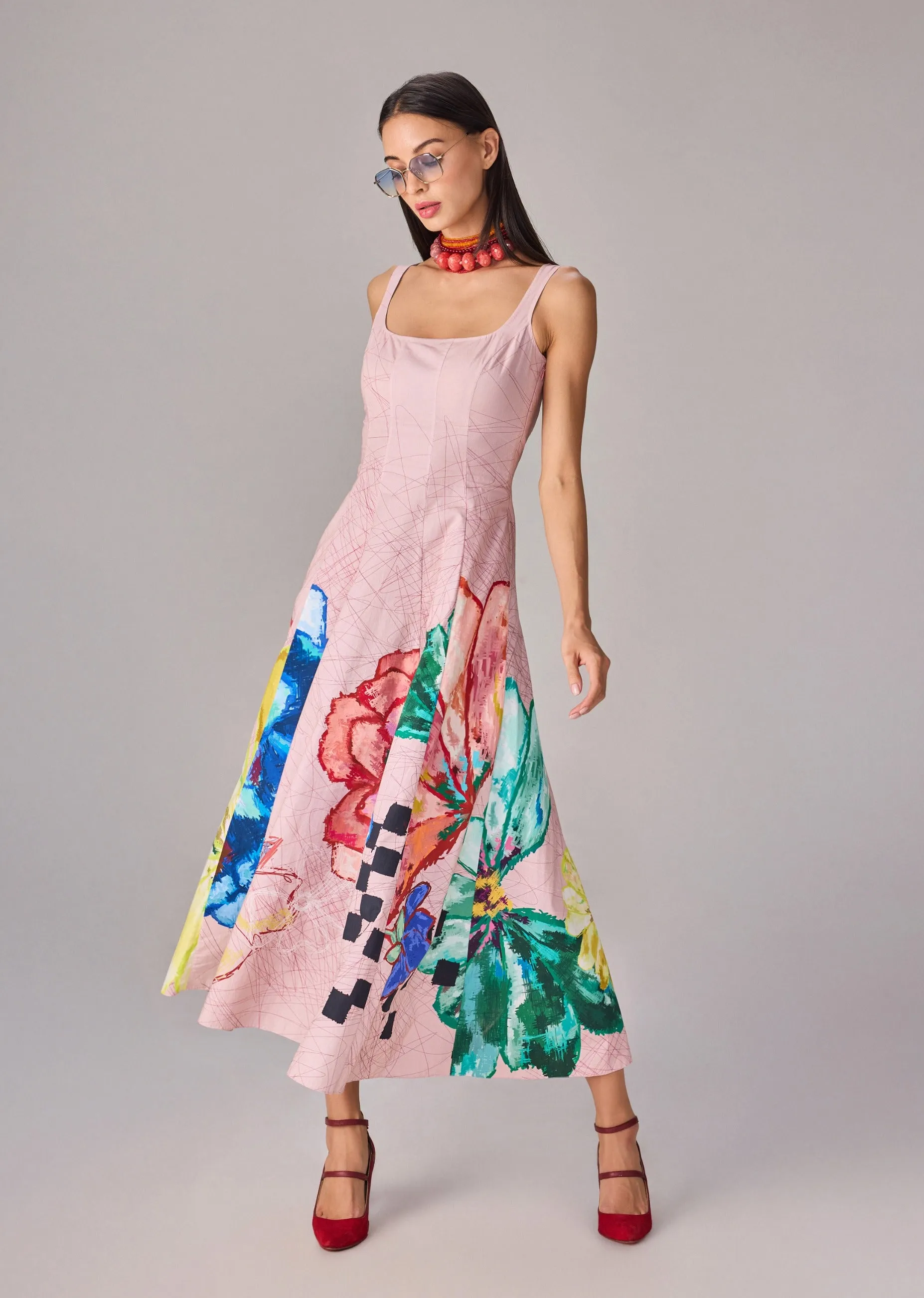 Emily light pink dress