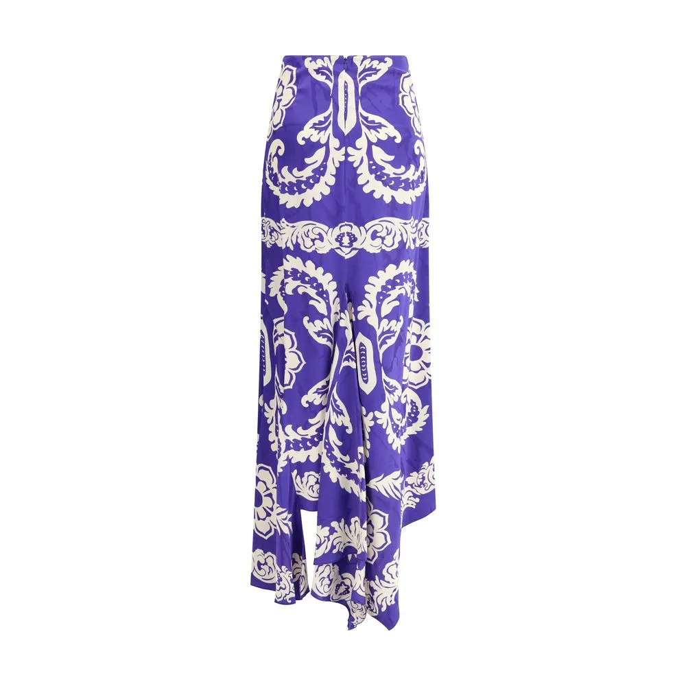 Etro Asymmetrical long Skirt