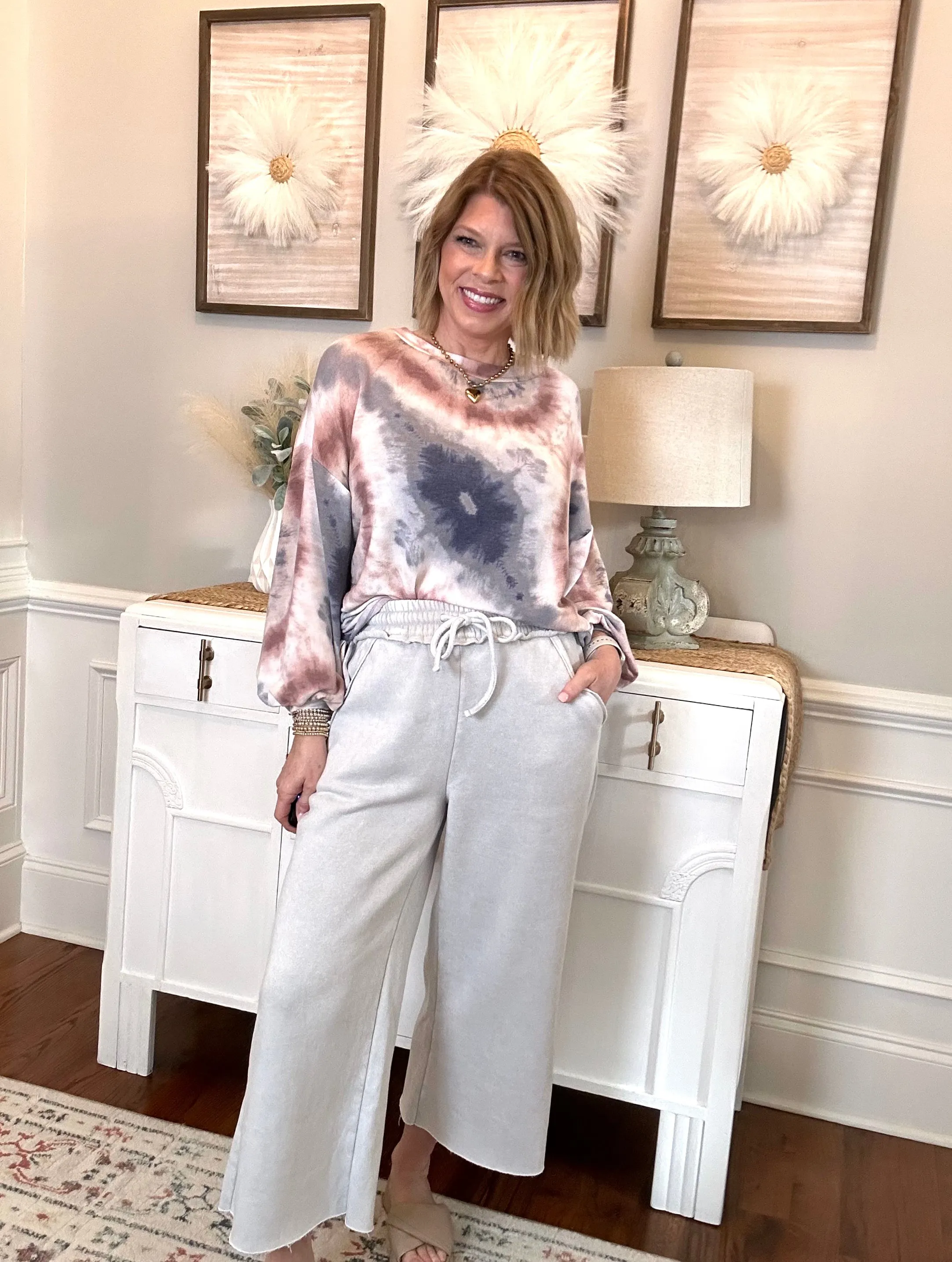 Everyday Fleece Crop Pant | 2 Colors