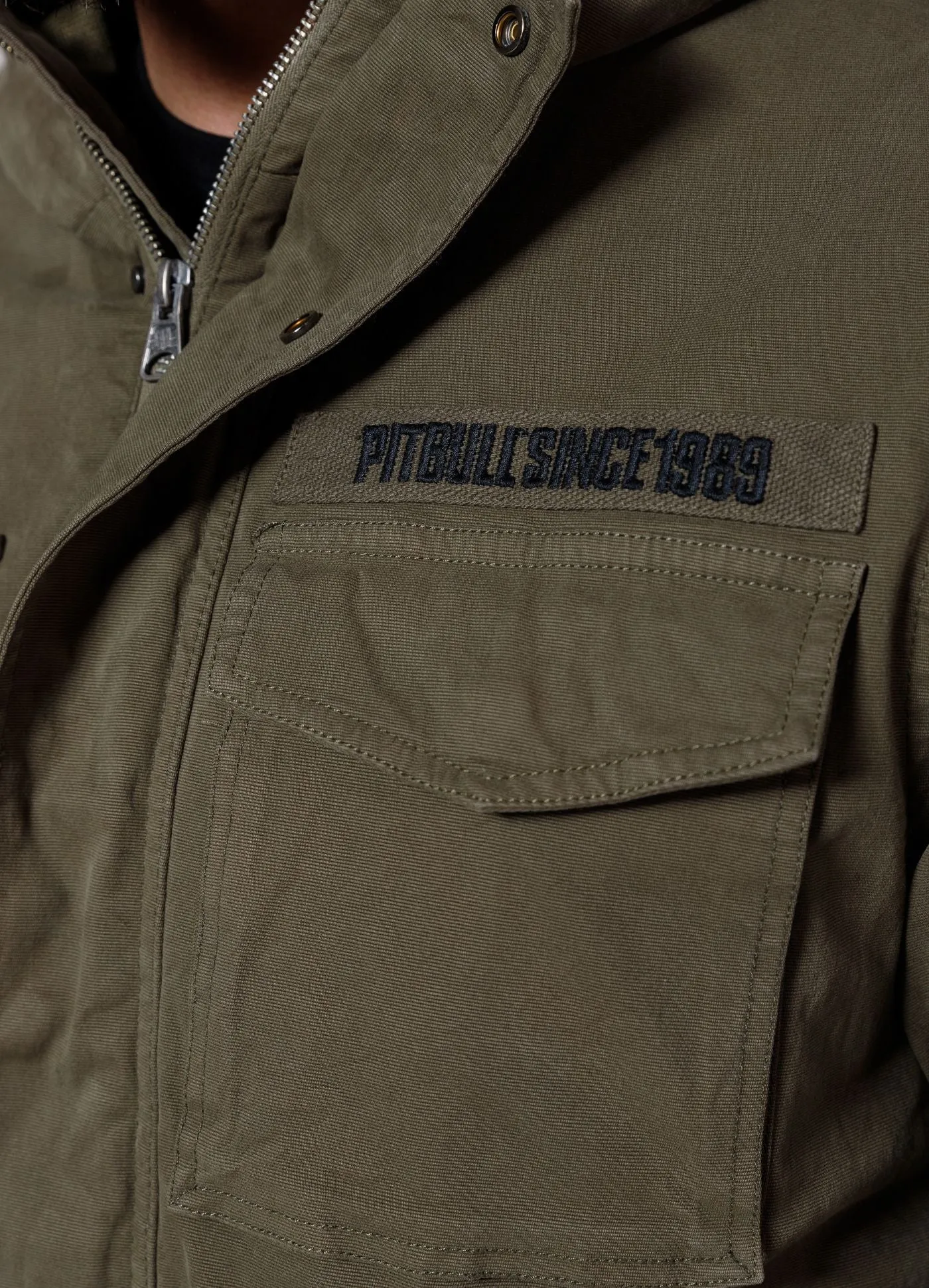Fallon Military Jacket - Olive