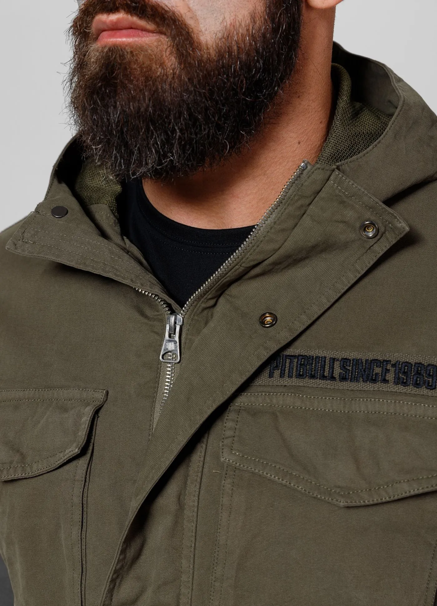 Fallon Military Jacket - Olive