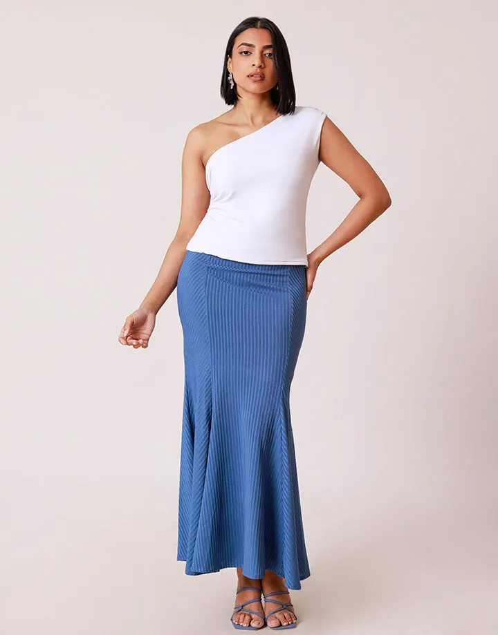 Flared Panel Godet Skirt
