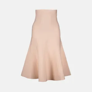 Flared Viscose Skirt