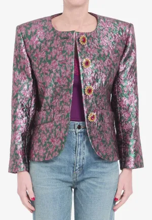 Floral Brocade Jacket