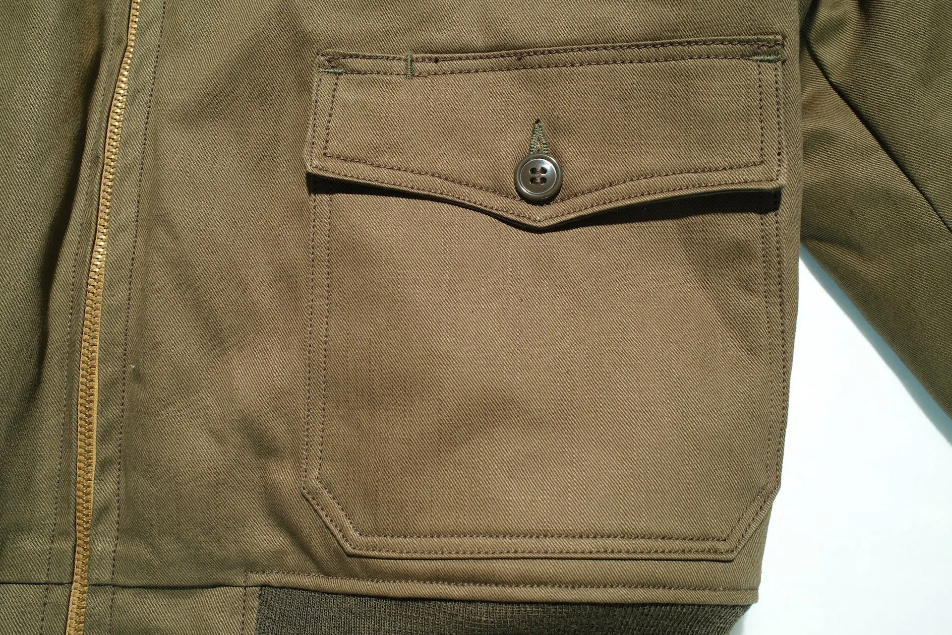 Freewheelers "Type B-10" Civilian Jacket (Dark Olive)