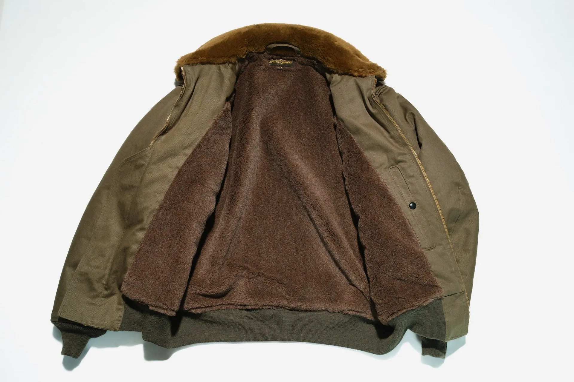 Freewheelers "Type B-10" Civilian Jacket (Dark Olive)