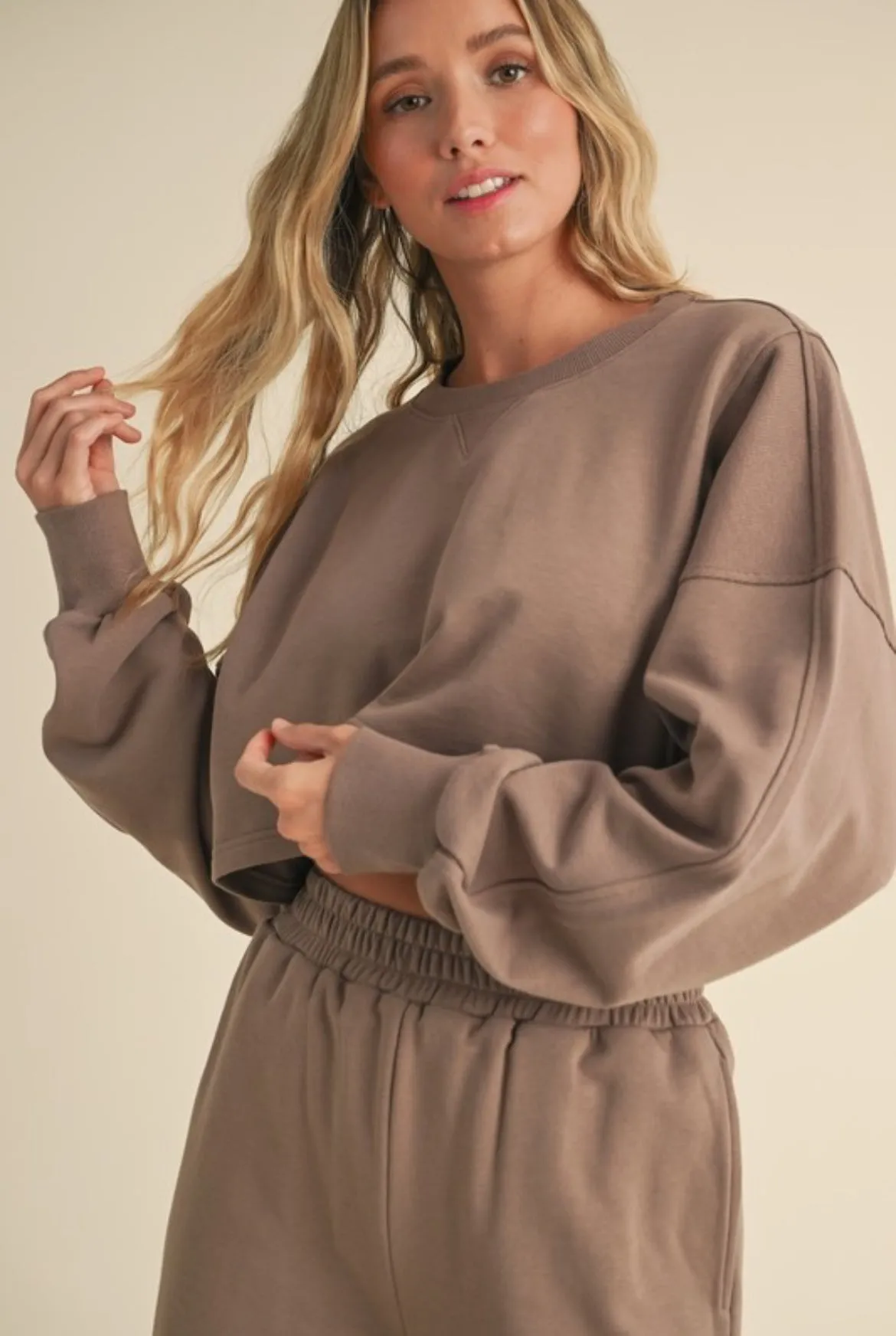 FT Oversized Crop Sweatshirt