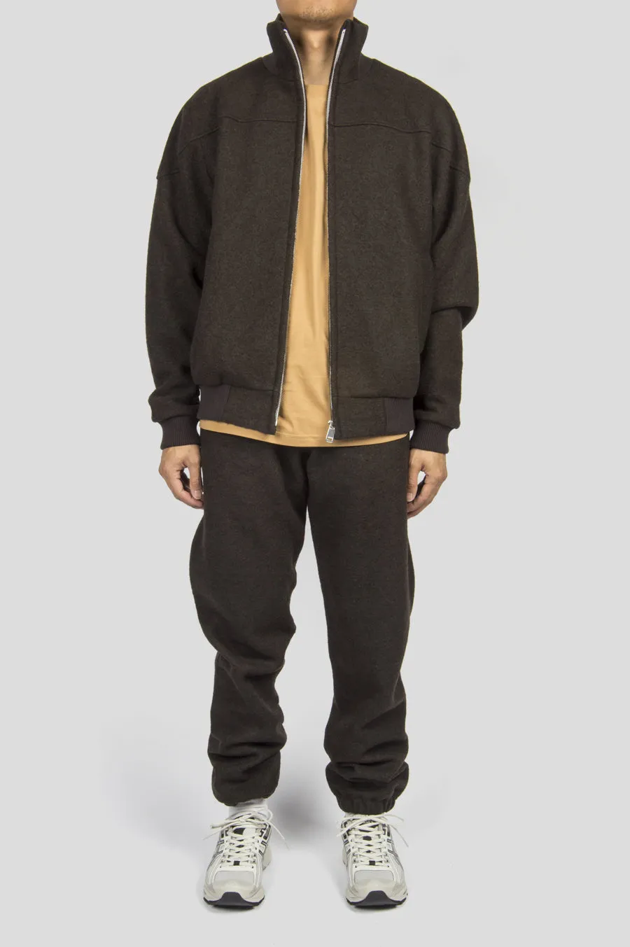 FUTUR WOOL LEIDEN JACKET BROWN