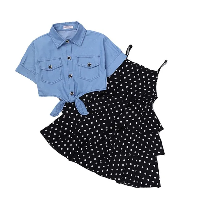 Girls Sets -Clothing for Children Dress Suits