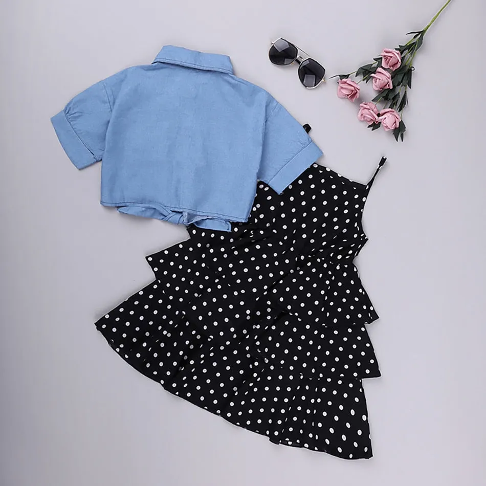 Girls Sets -Clothing for Children Dress Suits