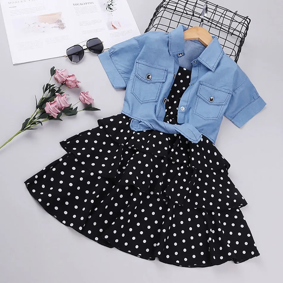 Girls Sets -Clothing for Children Dress Suits