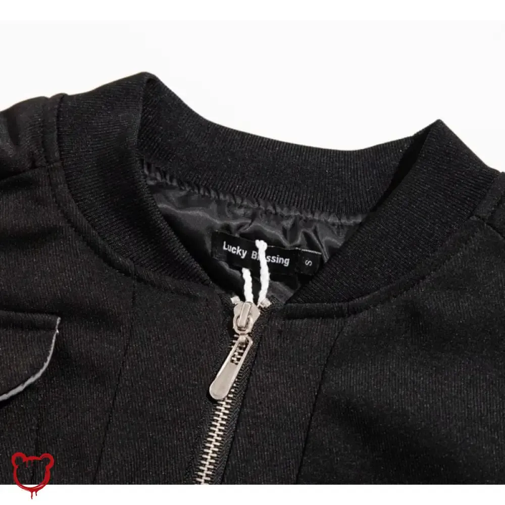 Gothic Grunge Cropped Jacket