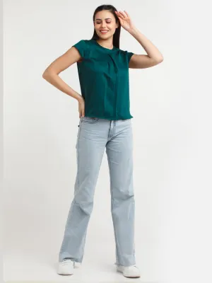 Green Solid Top