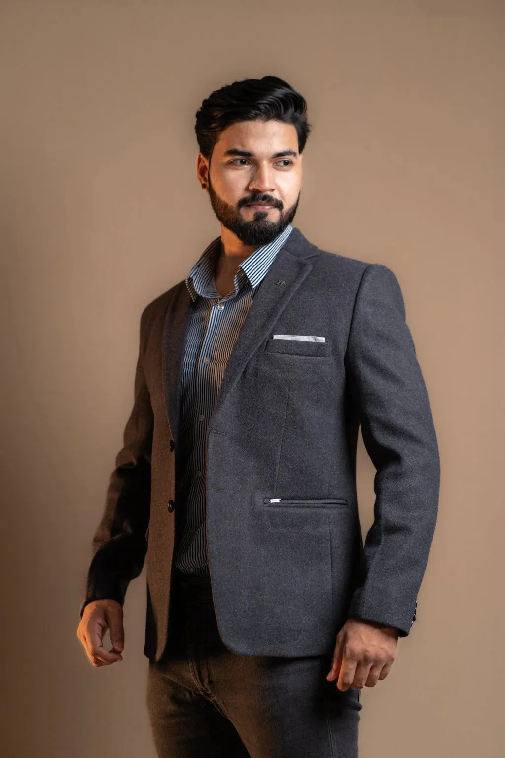 Grey Edge Blazer