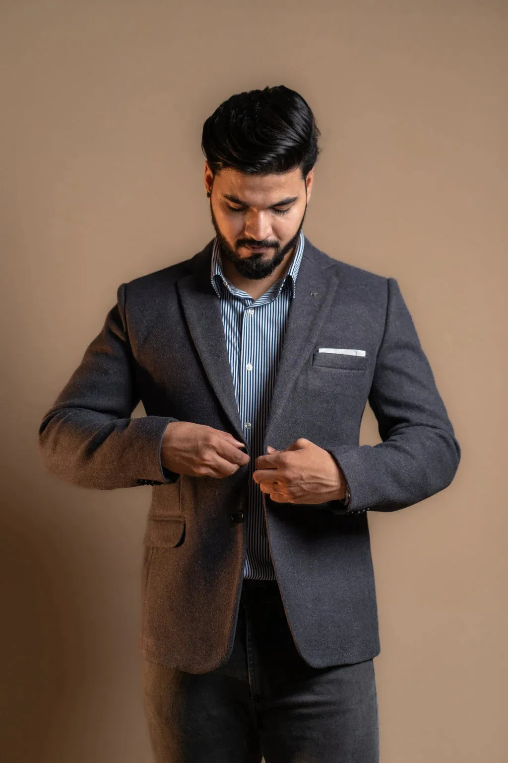 Grey Edge Blazer