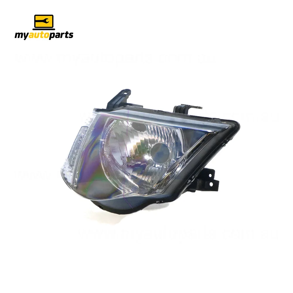 Head Lamp Drivers Side Certified Suits Mitsubishi Triton MN 2009 to 2015