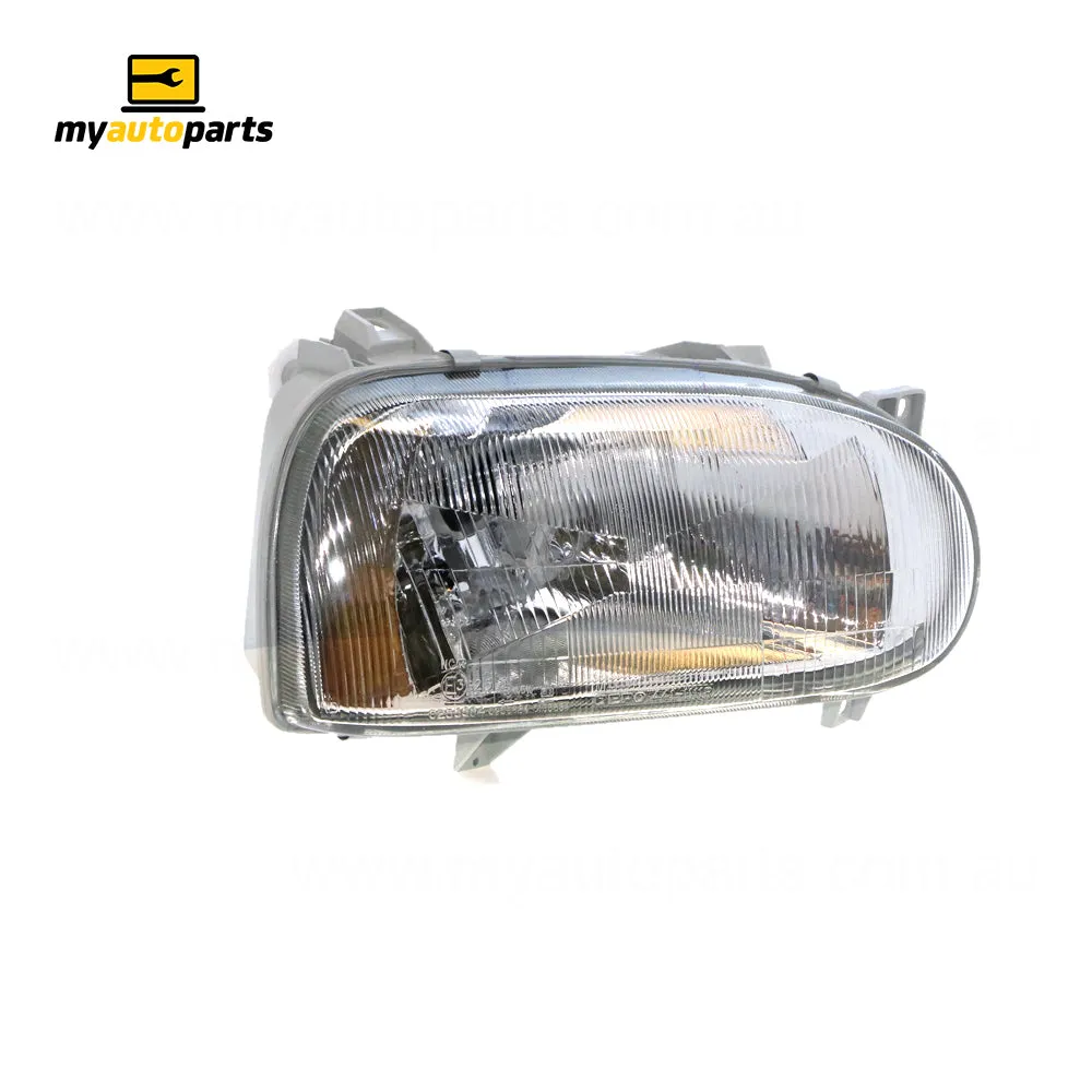 Head Lamp Drivers Side Certified Suits Volkswagen Golf MK 3 1994 to 1998