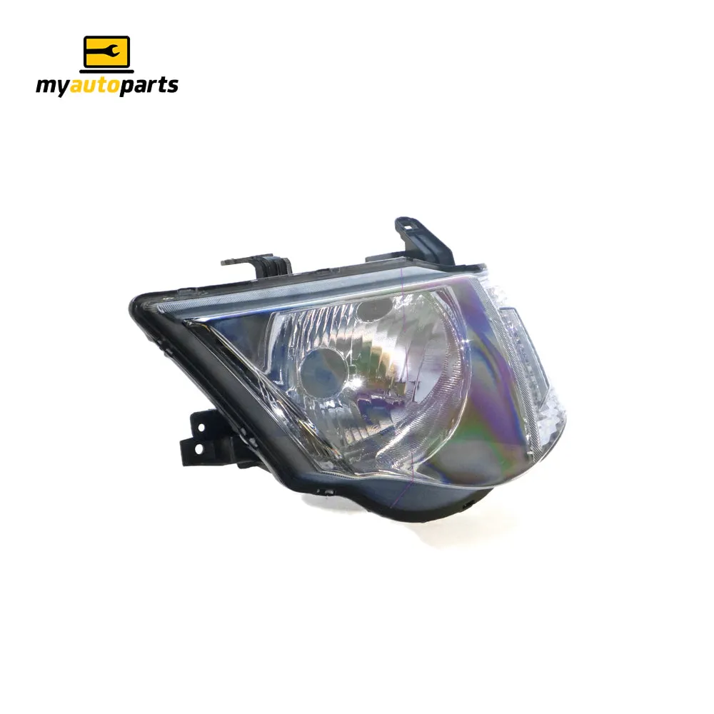 Head Lamp Passenger Side Certified Suits Mitsubishi Triton MN 2009 to 2015