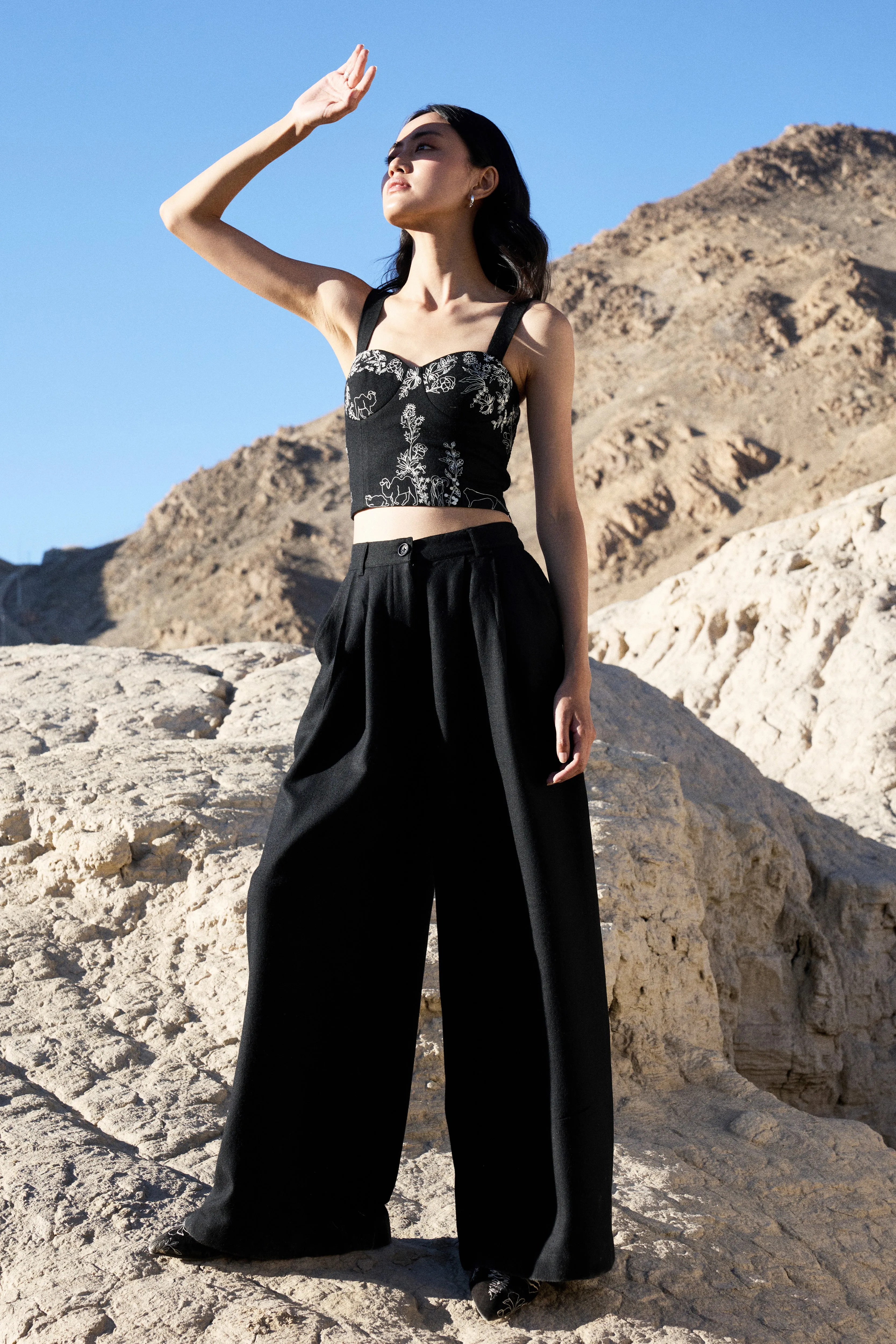 Hemis Woollen Bandeau (Black)