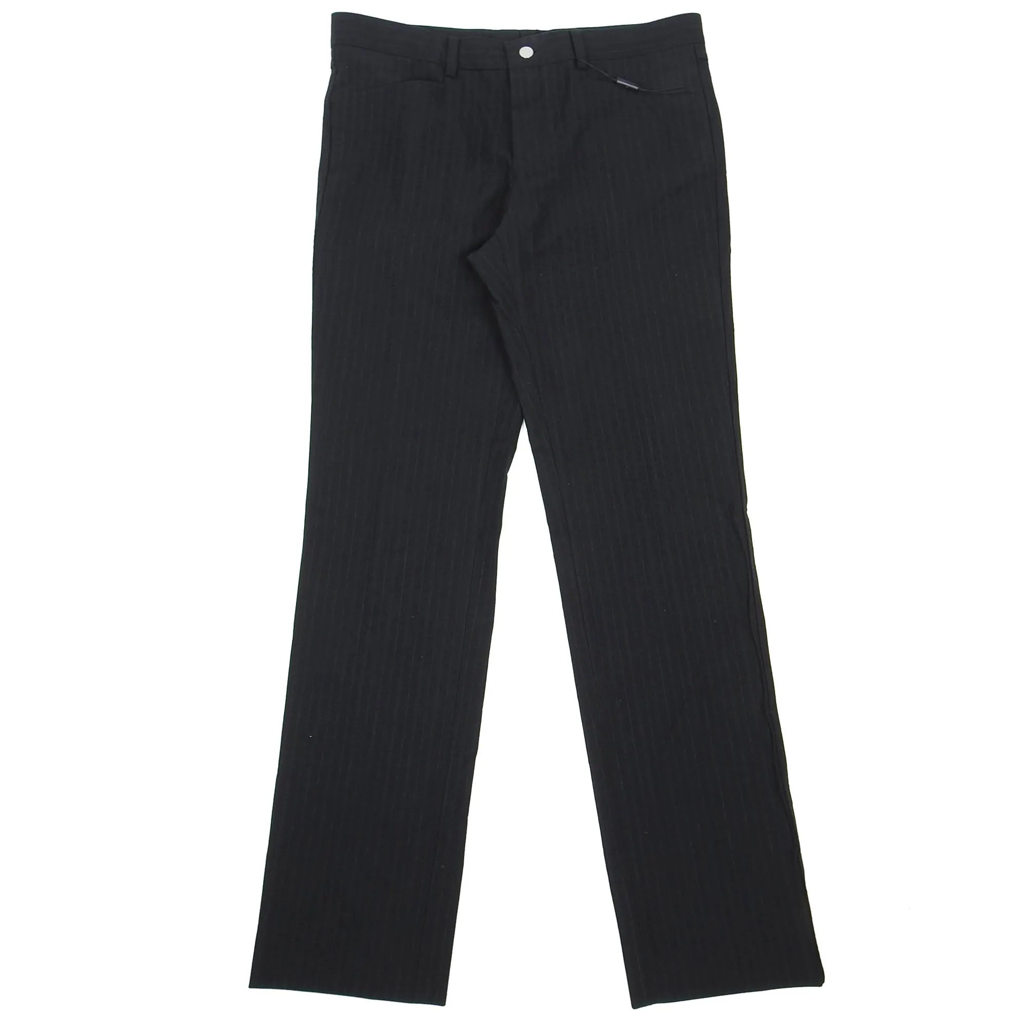 Hermes Black Striped Pants Size 34