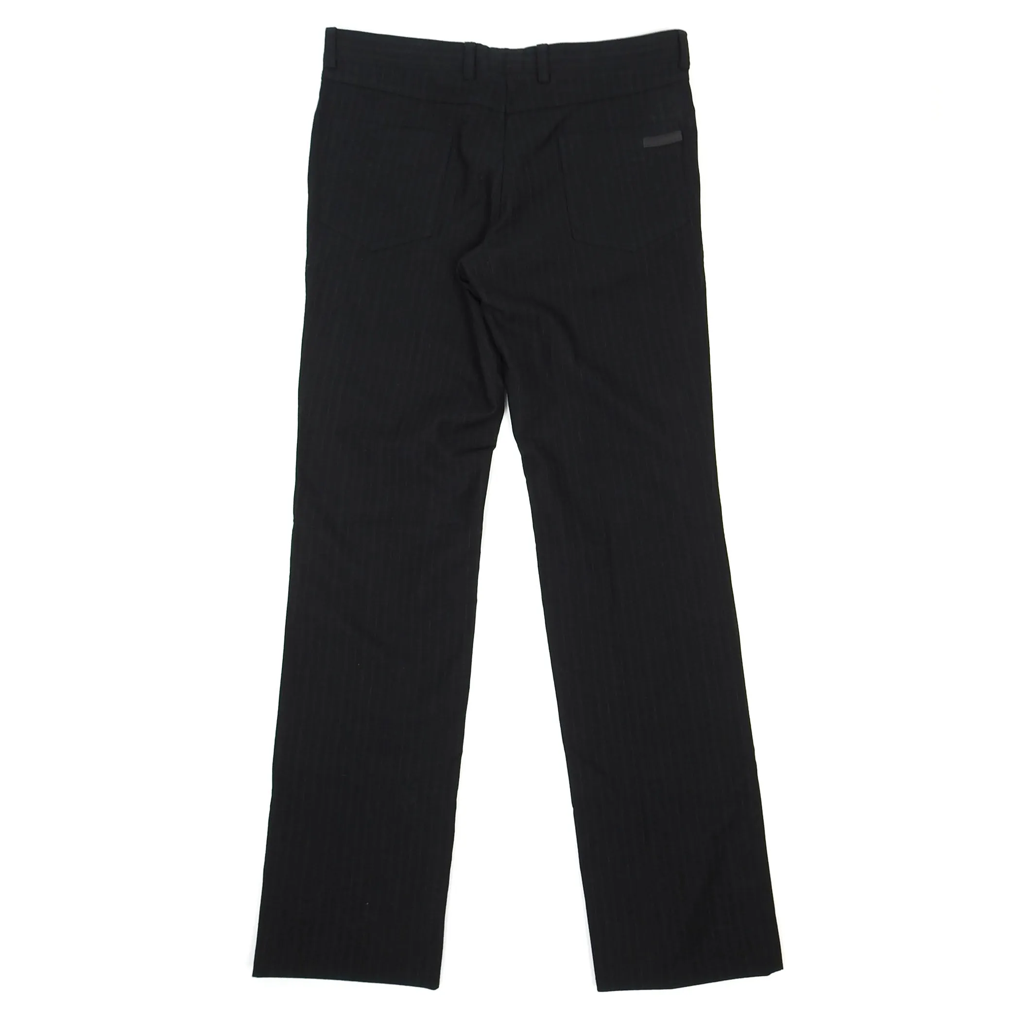 Hermes Black Striped Pants Size 34