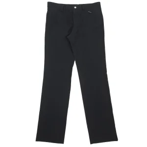 Hermes Black Striped Pants Size 34