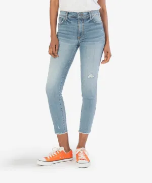 High Rise Connie Crop - Thinker Wash FINAL SALE