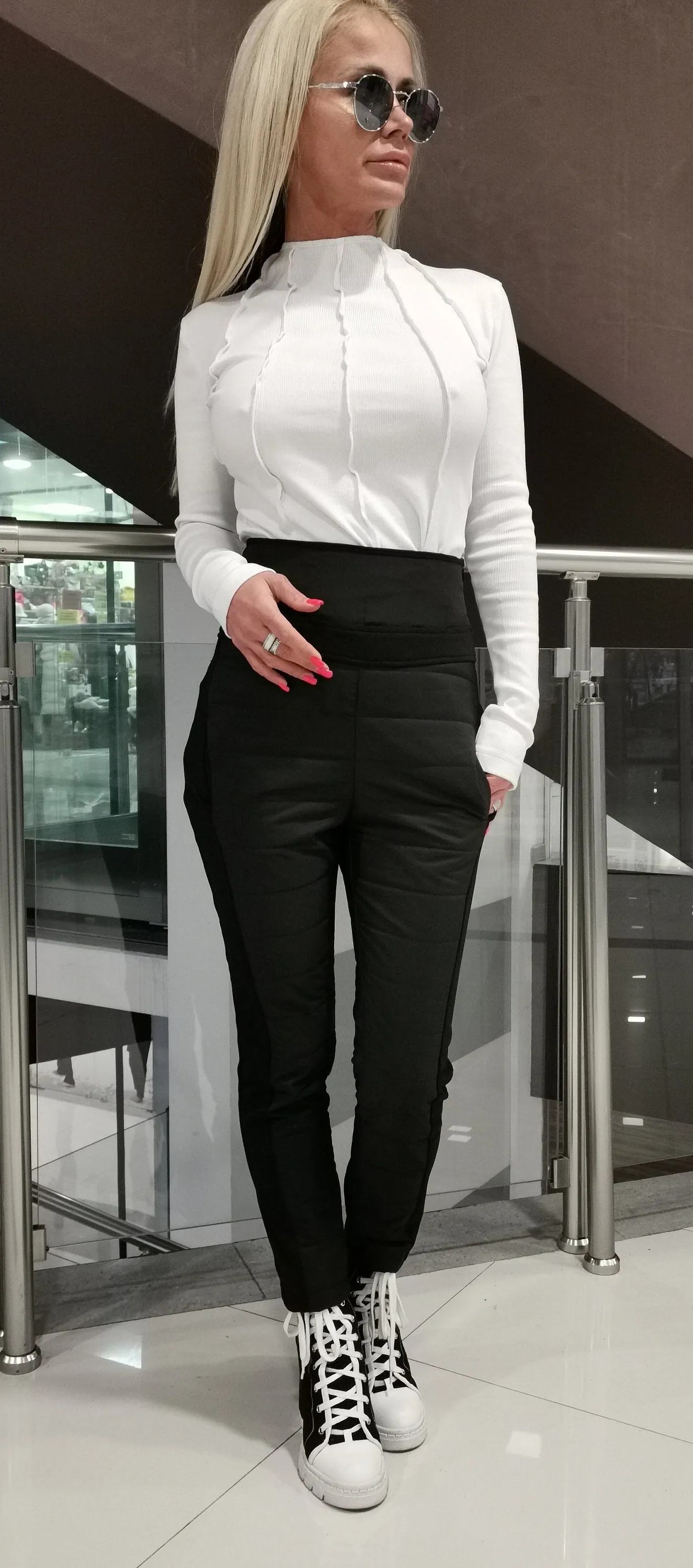 High Waist Trousers/Trapped Pants/Slim FittedPants/Trapped Pants/Extravagant Trousers/Avant-garde Pants/Designer Pants
