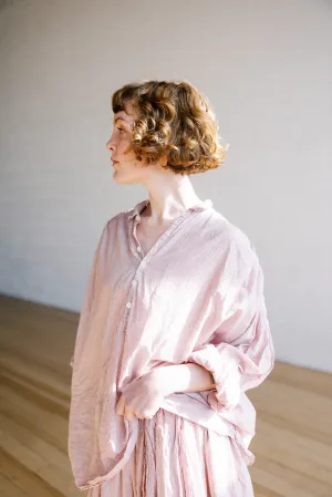 Hill Blouse - Candy Stripe Cotton Voile