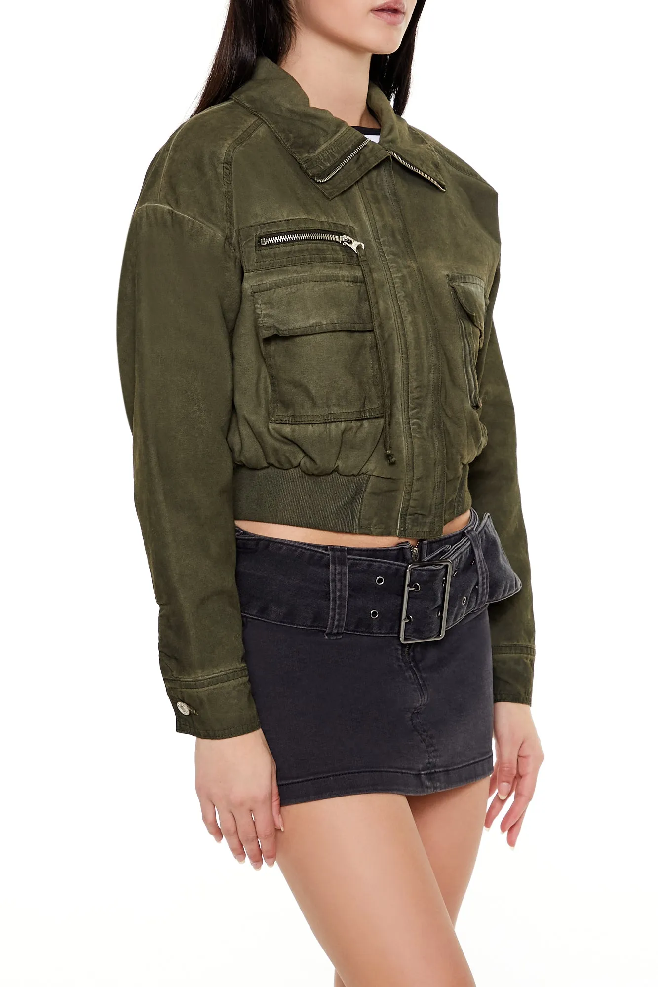 Hoodie Jacket - Olive