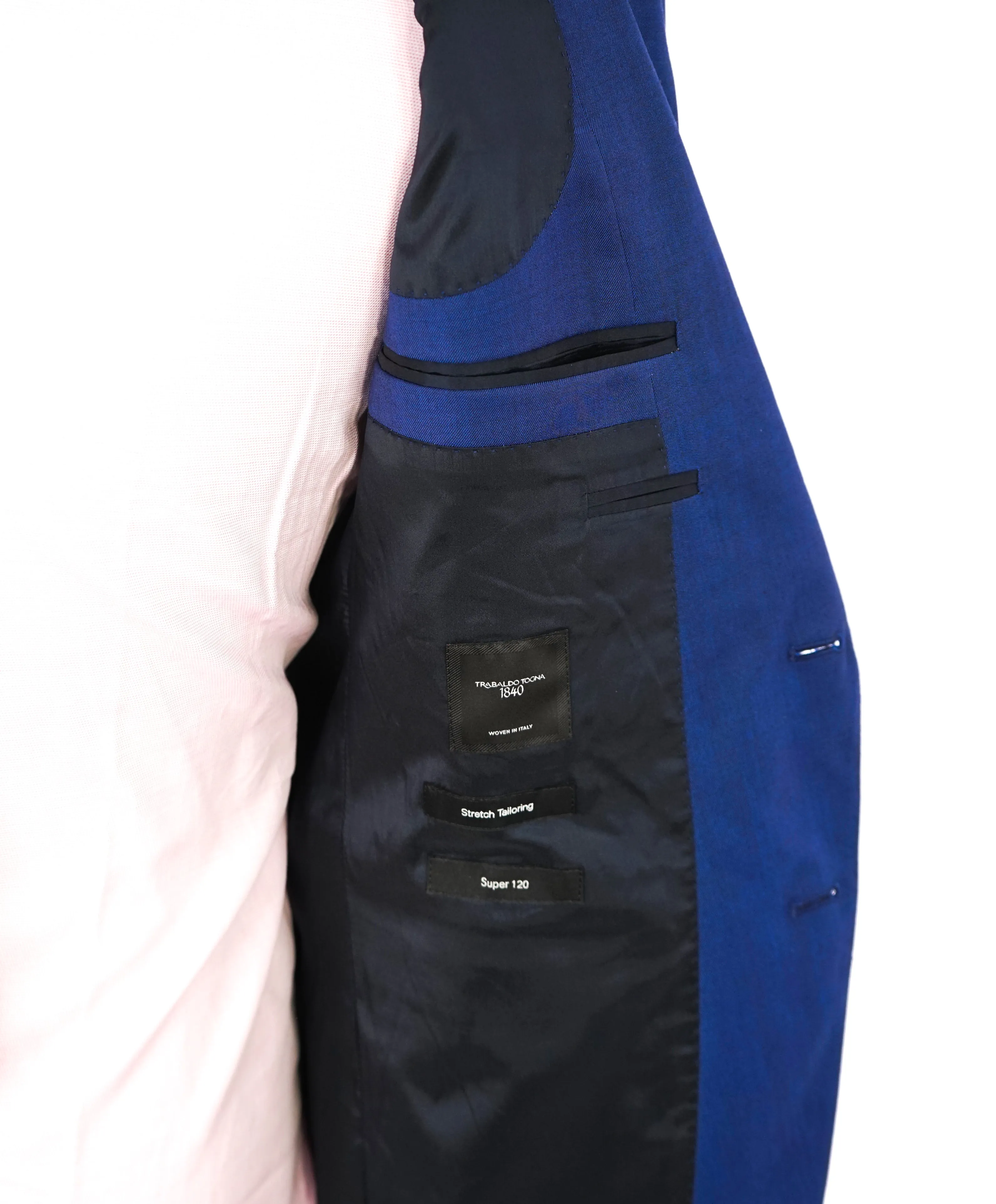 HUGO BOSS - "TRABALDO TOGNA" Italy Stretch Fabric Cobalt Blue Blazer - 40R