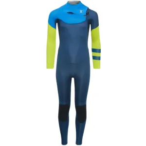 Hurley Kids Advantage 3/2mm Wetsuit - Iodine Blue