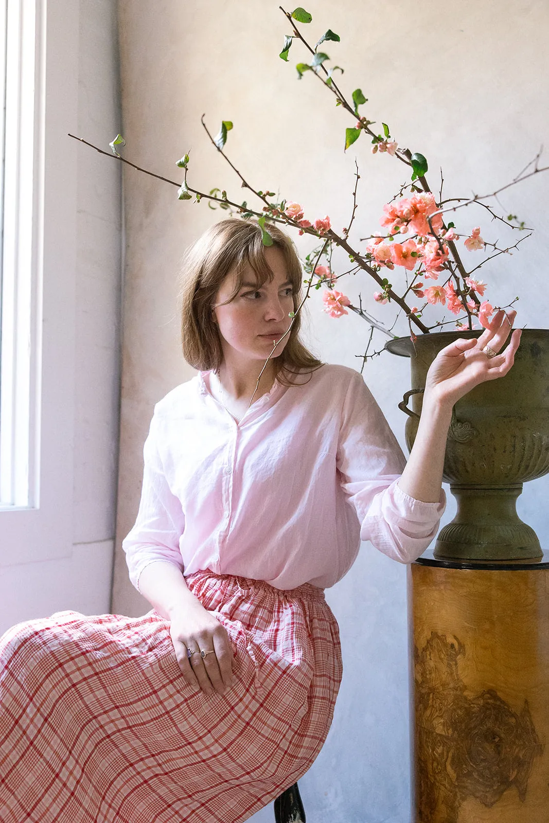 Ida Shirt - Soft Cotton Voile