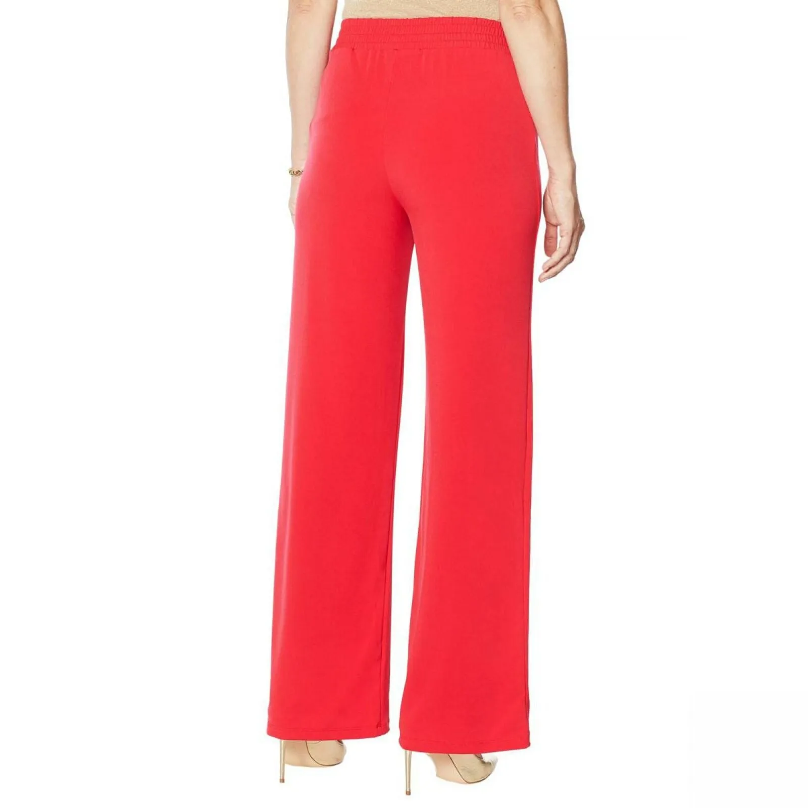 IMAN Women's 2 Pairs Global Chic Luxury Resort Palazzo Pants