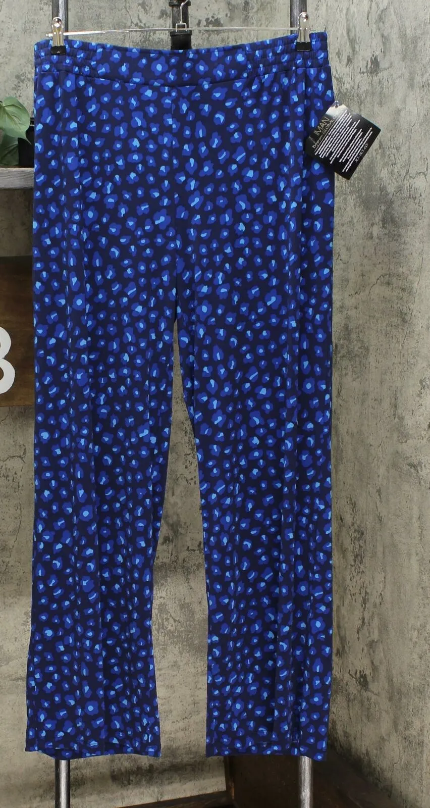IMAN Women's 2 Pairs Global Chic Luxury Resort Palazzo Pants