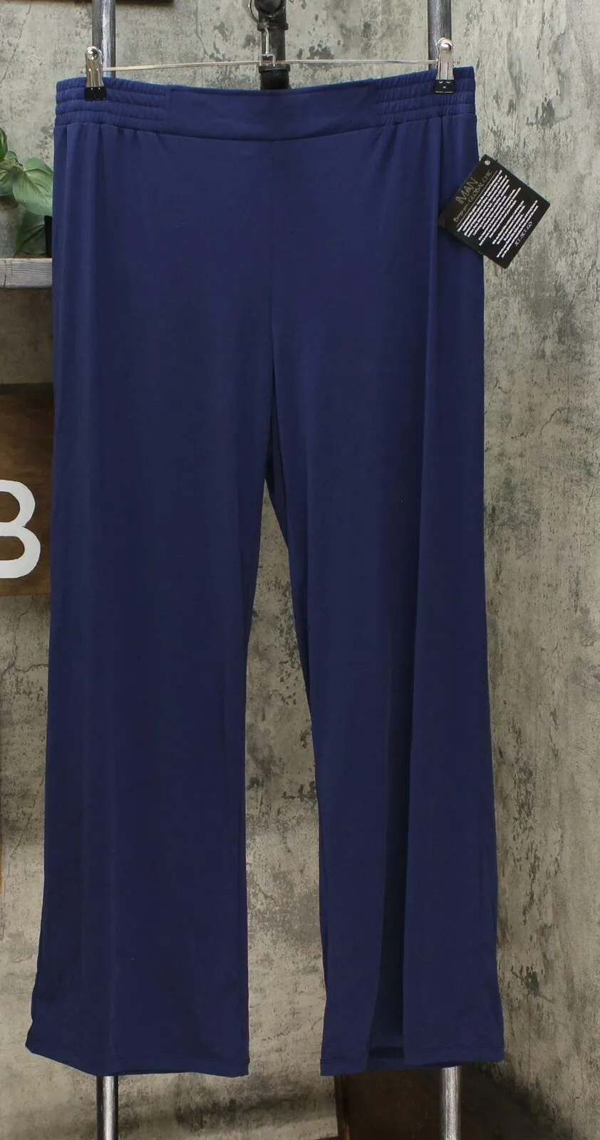 IMAN Women's 2 Pairs Global Chic Luxury Resort Palazzo Pants
