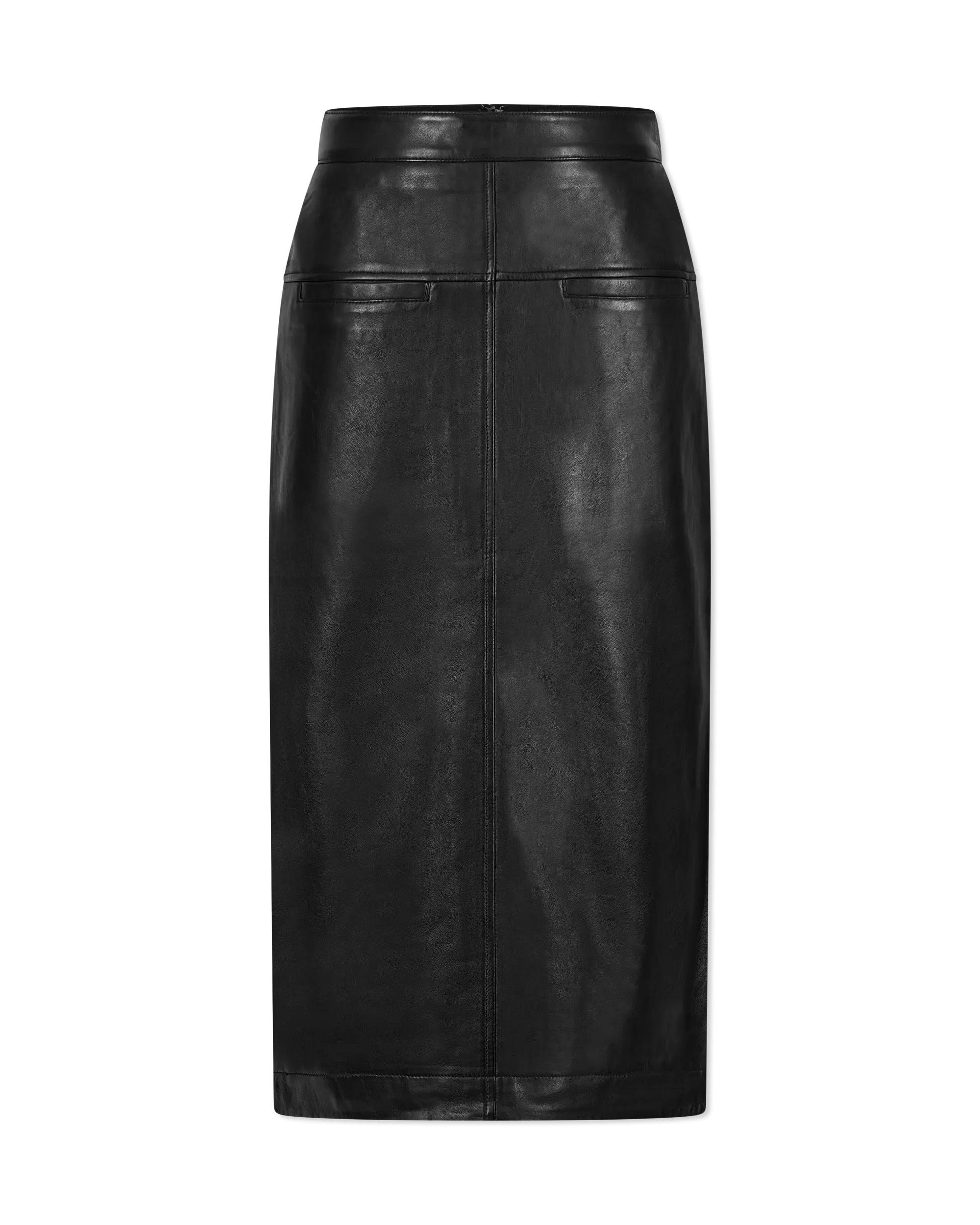 Inaya Genuine Leather Skirt