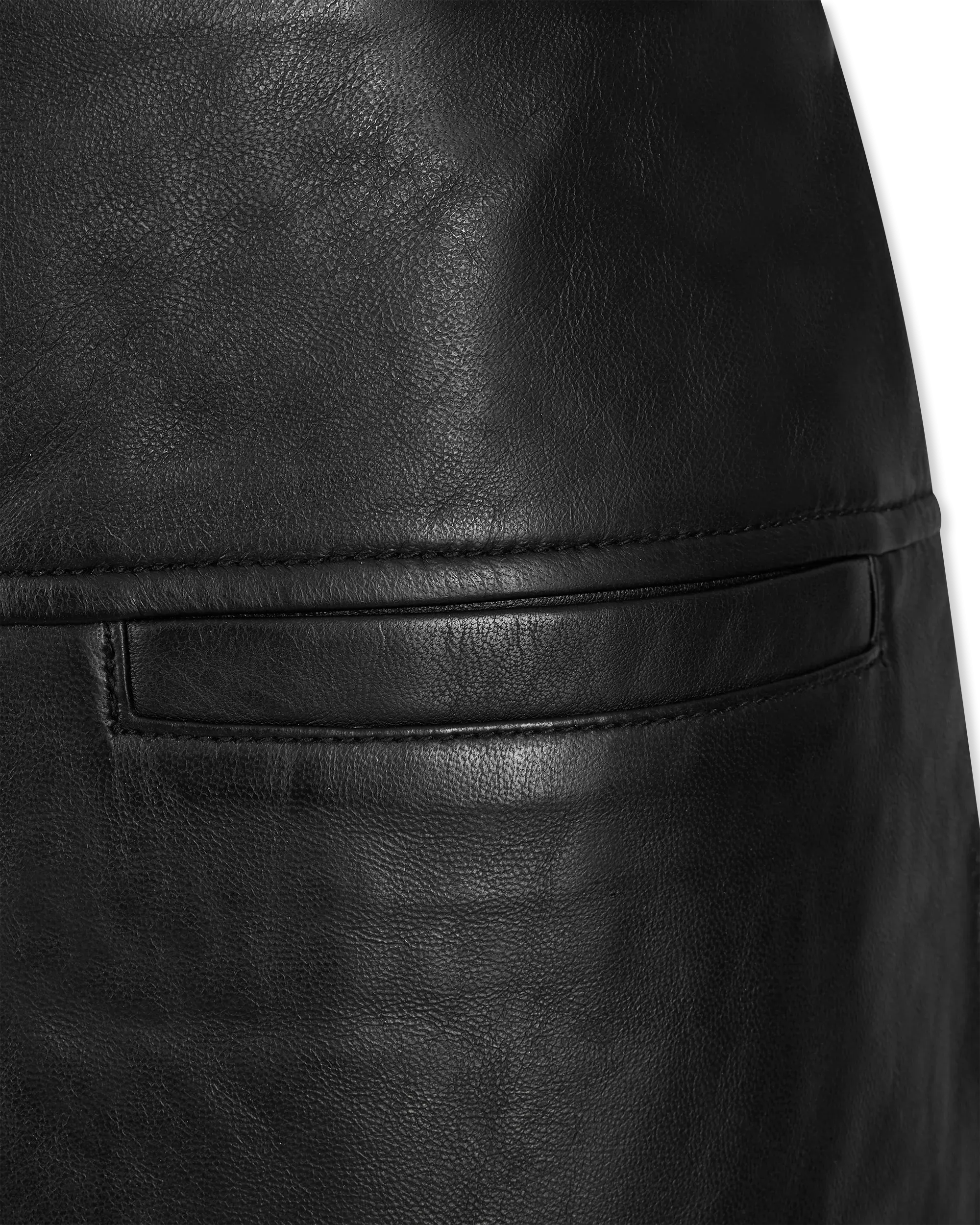Inaya Genuine Leather Skirt