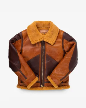Iron Heart x Simmons Bilt Type B-3 Flight Jacket - Vintage Yellow