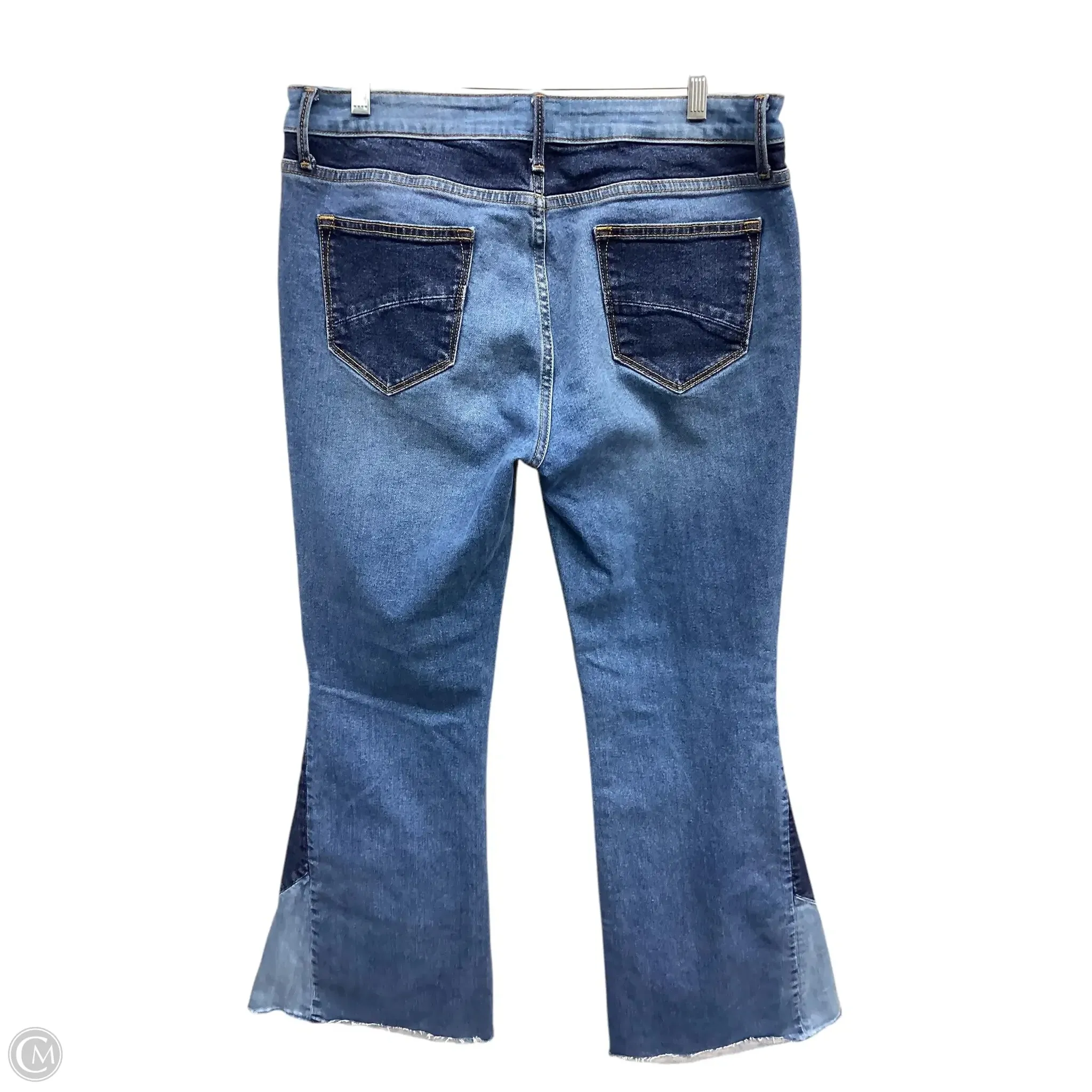 Jeans Flared By Driftwood In Blue Denim, Size: 8