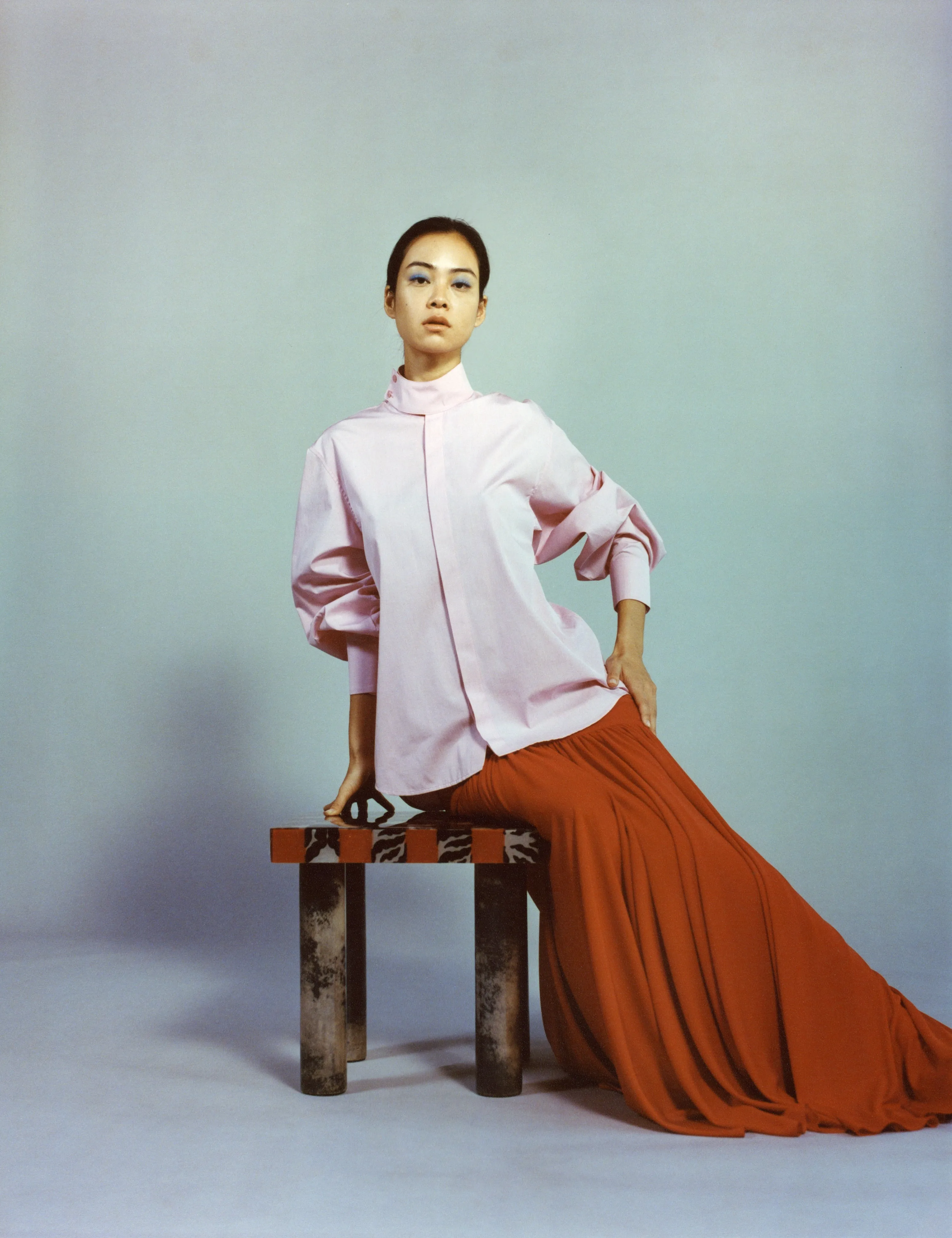 Jersey Flared Skirt