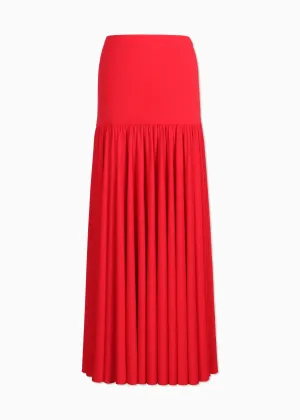 Jersey Flared Skirt