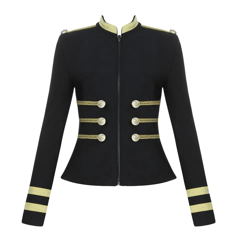 Josephine Embroidery Victorian Jacket