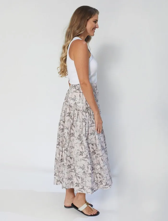 Juno Skirt - Tulleries Umber