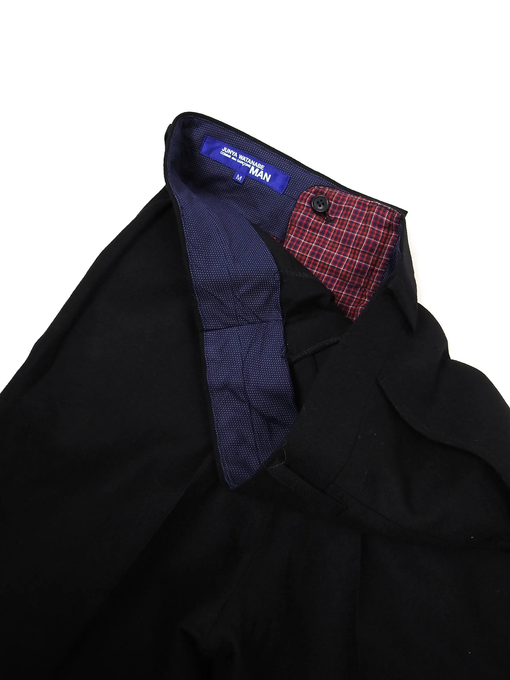 Junya Watanabe AD2017 Black Wool Pants Size (30 x 30)