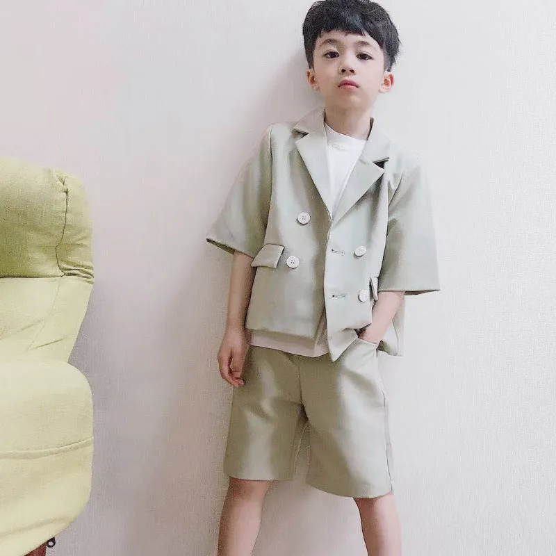 Kids' Double-Breasted Suits