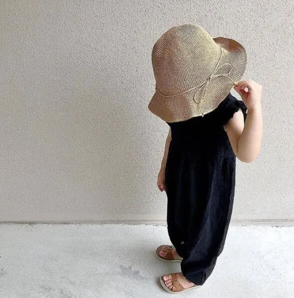 Kiki playsuit | charcoal