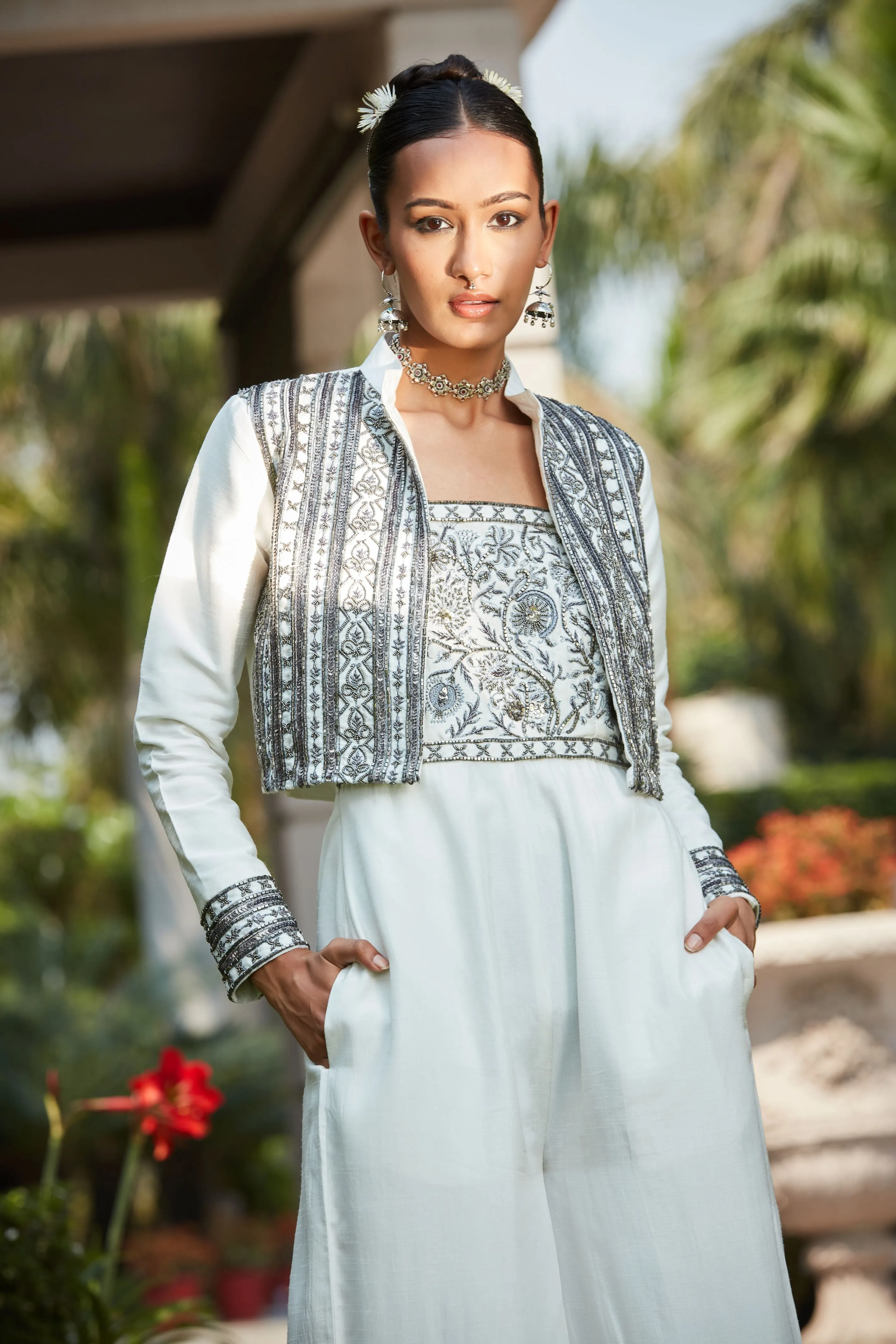 Lamya Jacket & Jumpsuit Set