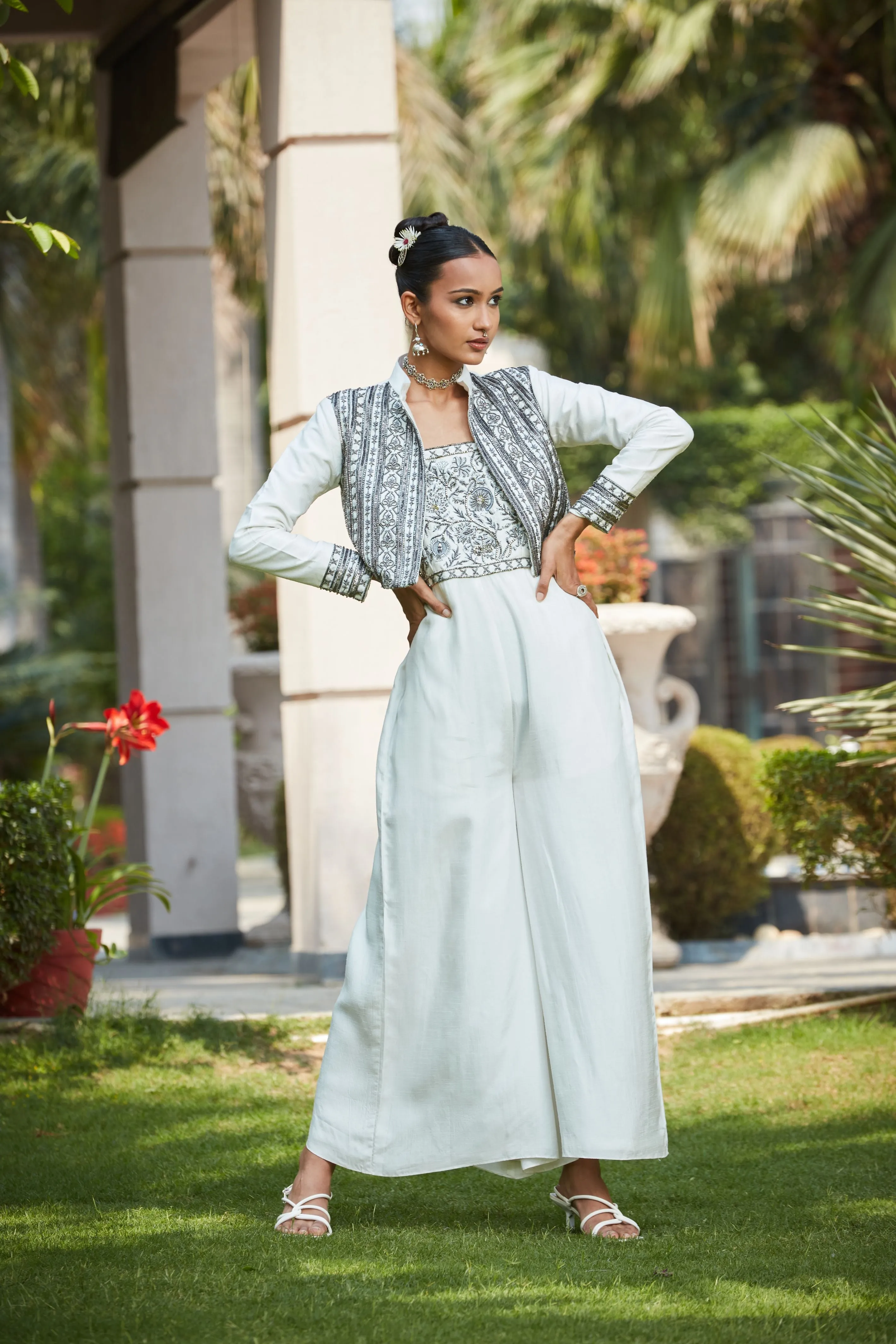 Lamya Jacket & Jumpsuit Set