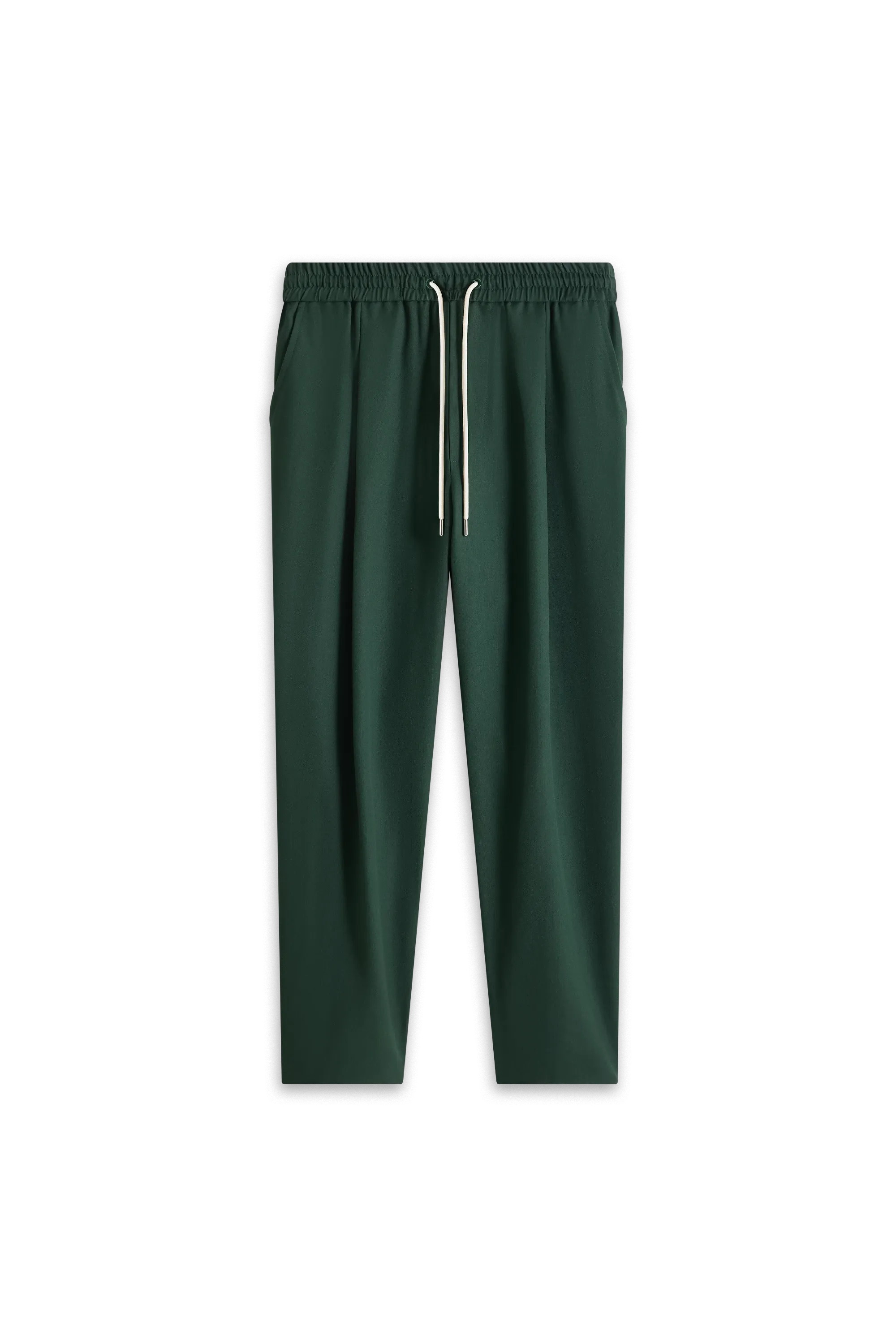 LE PANTALON CROPPED - FOREST GREEN